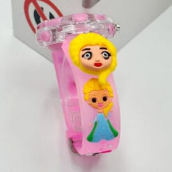 ساعت بچگانه اسپینردار KIDS WATCH صورتی السا