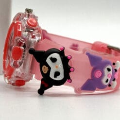 ساعت بچگانه اسپینردار قرمز کرومی