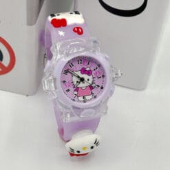 ساعت بچگانه اسپینردار KIDS WATCH بنفش کیتی