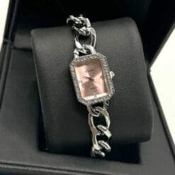 ساعت زنانه مدل کارتیر باوک نقره ای صورتی baoke-6048