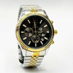 ساعت مردانه داویکس نقره ای مشکی DOVIX-4013-sg-b