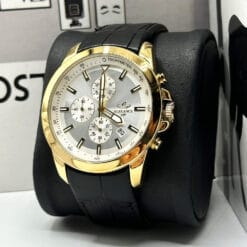 ساعت مردانه الگانس رنگ مشکی سیلور ELEGANCE 5013