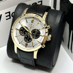 ساعت مردانه الگانس رنگ مشکی سیلور ELEGANCE 5015