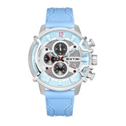 ساعت مردانه اکستری رنگ آبی EXTRI X6054-B