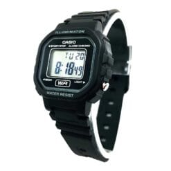 ساعت زنانه کاسو مشکی casio-LA-20WH-1A