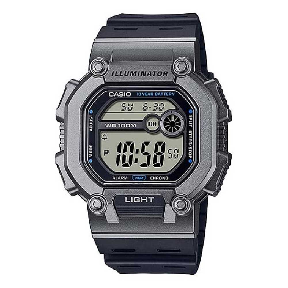 ساعت مچی اسپرت کاسیو CASIO W-737H-1A2 3 ساعت کاسیو اسپرت مشکی خاکستری casio-W-737H-1A2