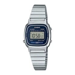 ساعت زنانه کاسیو نقره ای casio-la670wa-2d