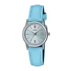 ساعت زنانه کاسیو آبی casio-ltp-v002l-2b