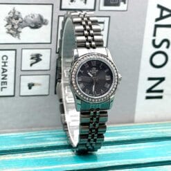 ساعت زنانه الگانس خاکستری مشکی elegamce-2145