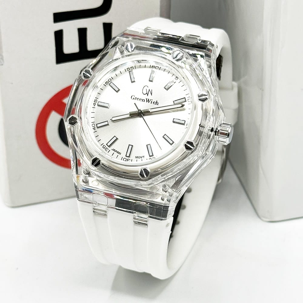 ساعت مچی اسپرت گرین ویچ Greenwich 2710 7 ساعت اسپرت گرین ویچ سفید 2710 GREENWICH