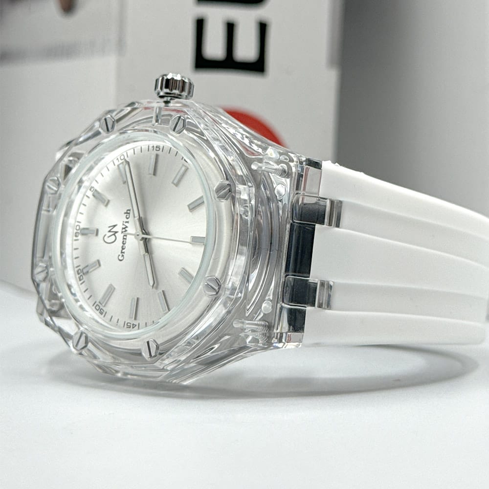 ساعت مچی اسپرت گرین ویچ Greenwich 2710 13 ساعت اسپرت گرین ویچ سفید 2710 GREENWICH