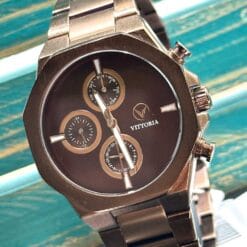ساعت مردانه ویتوریا شکلاتی vittoria-3223-2