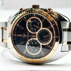 ساعت مردانه ویتوریا رزنقره ای مشکی vittoria-3350