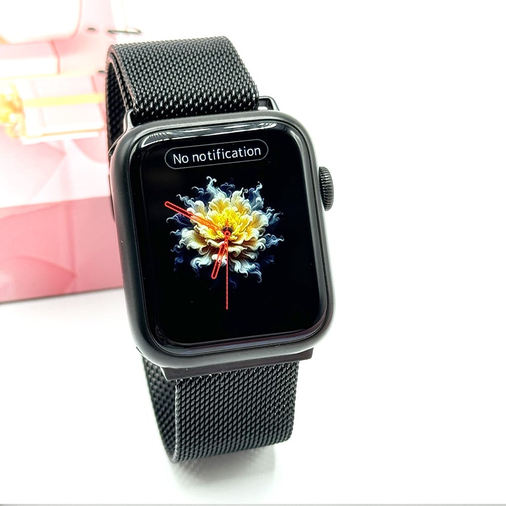 ساعت هوشمند اسمارت سری 10 مدل WISME-X33 MINI 5 اسمارت واچ مشکی WISME-X33 MINI