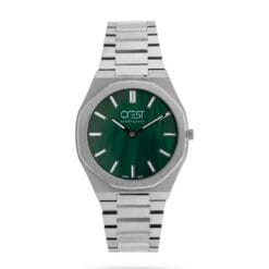 ساعت زنانه کرست نقره ای سفید crest-6243-5