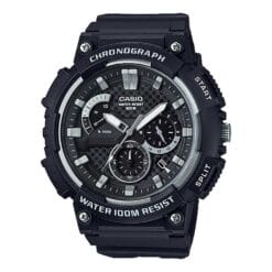 ساعت مردانه کاسیو مشکی MCW-200H-1AV