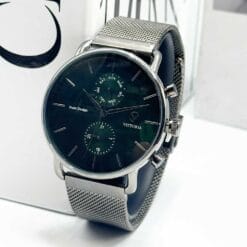 ساعت مردانه ویتوریا خاکستری سبز VT-3267