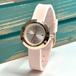 ساعت زنانه اکستری صورتی پاستیلی extri-1063-d