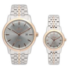 ست زنانه و مردانه کایزن رزنقره ای سیلور kaizen-3302-f