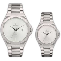 ست زنانه و مردانه کایزن نقره ای سیلور kaizen-3304-c