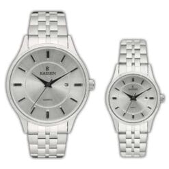 ست زنانه و مردانه کایزن نقره ای سیلور kaizen-3307-b