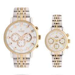 ست زنانه و مردانه کایزن طلایی نقره ای سفید kaizen-3500-a