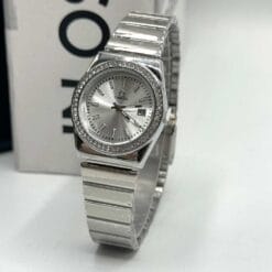 ساعت زنانه امگا نقره ای سیلور Omega 0990