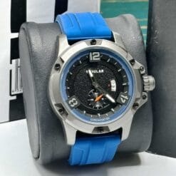 ساعت توبلور مردانه آبی tubular 0611