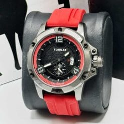 ساعت مچی مردانه توبلور TUBULAR 0611 رنگ قرمز