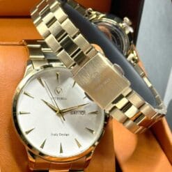 ساعت ست ویتوریا طلایی سفید vittoria-3294