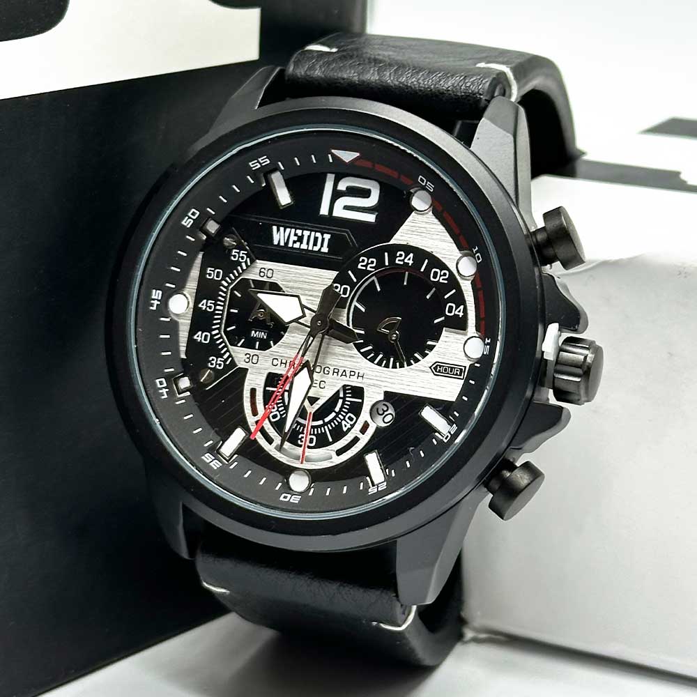 ساعت مردانه ویدی مشکی weidi-1005