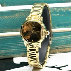 ساعت زنانه ویتوریا طلایی VT-3411