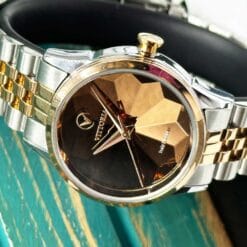 ساعت زنانه ویتوریا رزنقره ای رز VT-3415