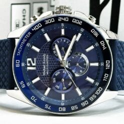 ساعت مردانه مایکل کندی سرمه ای mk-1006