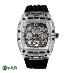 ساعت مردانه مایکل کندی رنگ مشکی سیلور mk-1016