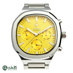 ساعت مردانه ویتوریا نقره ای زرد vittoria-3414-yellow