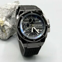 ساعت مردانه بیوین اسپرت مشکی مشکی bwinsport-1042