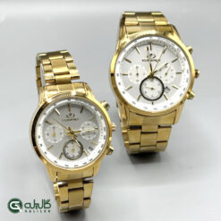 ساعت ست طلایی سیلور elegance-set-6011