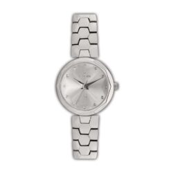 ساعت زنانه کایزن نقره ای سیلور kaizen-2204-c