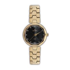 ساعت زنانه کایزن طلایی مشکی kaizen-2204-d