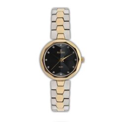 ساعت زنانه کایزن طلایی نقره ای مشکی kaizen-2204-f