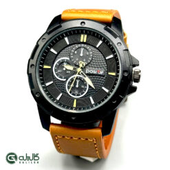 ساعت مردانه پوزیفیت عسلی مشکی pos-0901