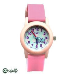 ساعت بچگانه دخترانه آبی q&q-vr34j062y-1