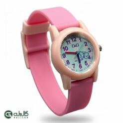 ساعت بچگانه دخترانه آبی q&q-vr34j062y-1