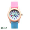 ساعت مچی دخترانه کیو اند کیو Q&Q VS49J009Y-3 1 ساعت بچگانه پسرانه آبی صورتی q&q-vs49j009y-3